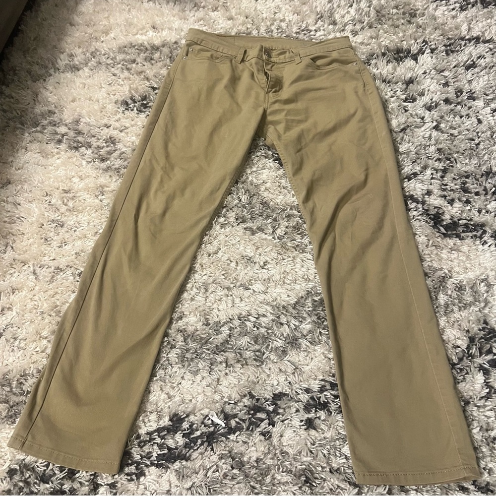 Levi's Men's Slim Jeans in Khaki